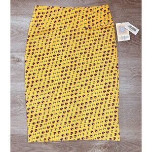 LuLaRoe Cassie Pencil Skirt Women’s Size Medium Multicolor Geometric Design NWT